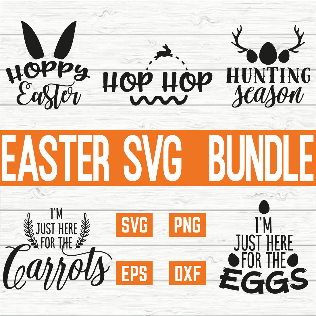 Easter Svg Design Bundle vol 10 preview image.