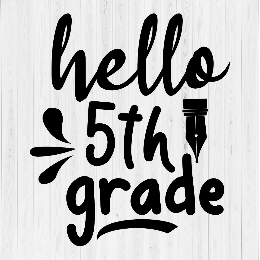 Hello 5th grade preview image.