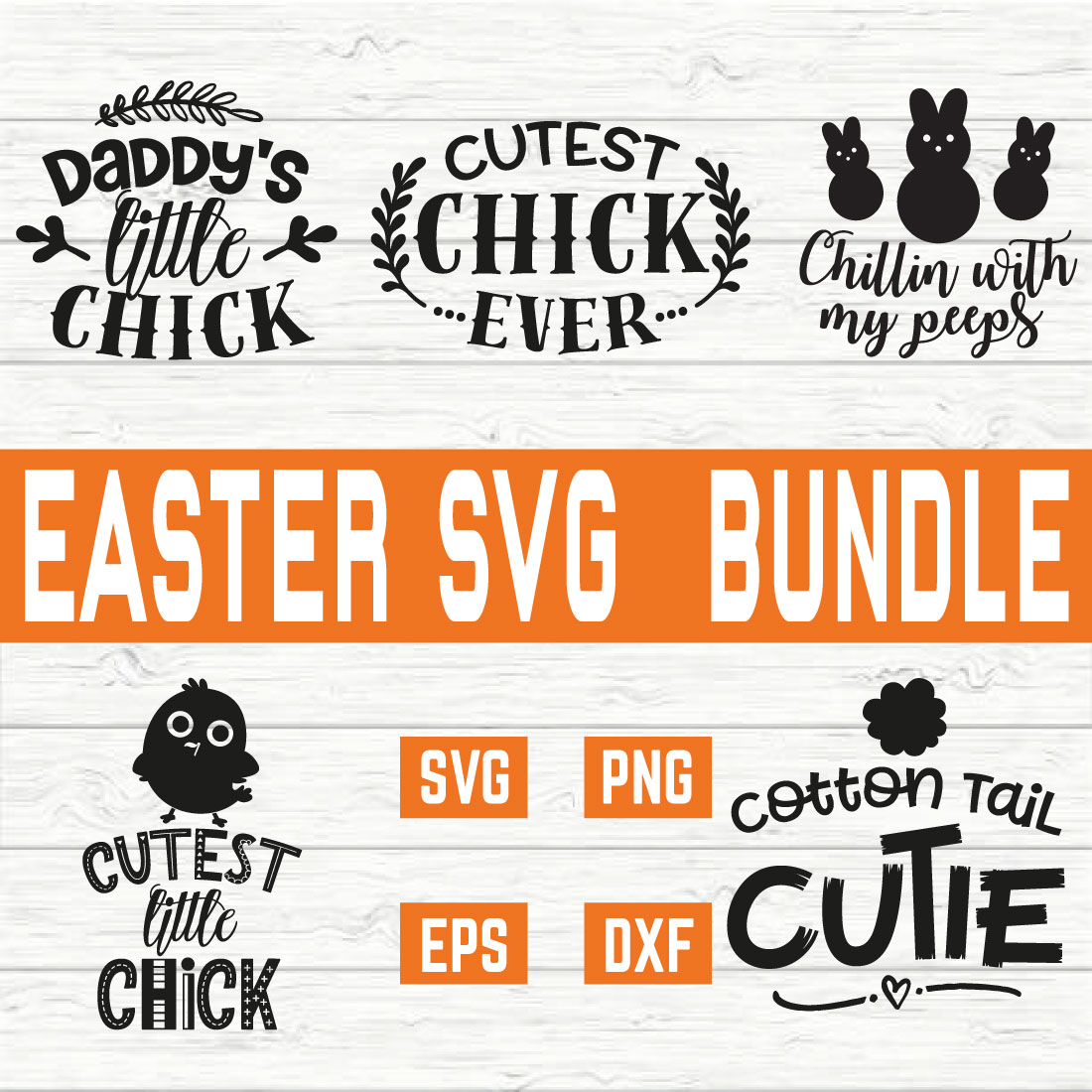 Easter Design Bundle vol 4 preview image.