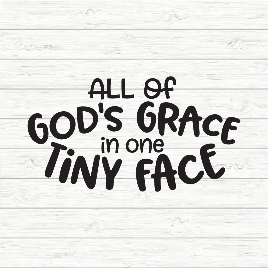 All of God's Grace in One Tiny Face preview image.