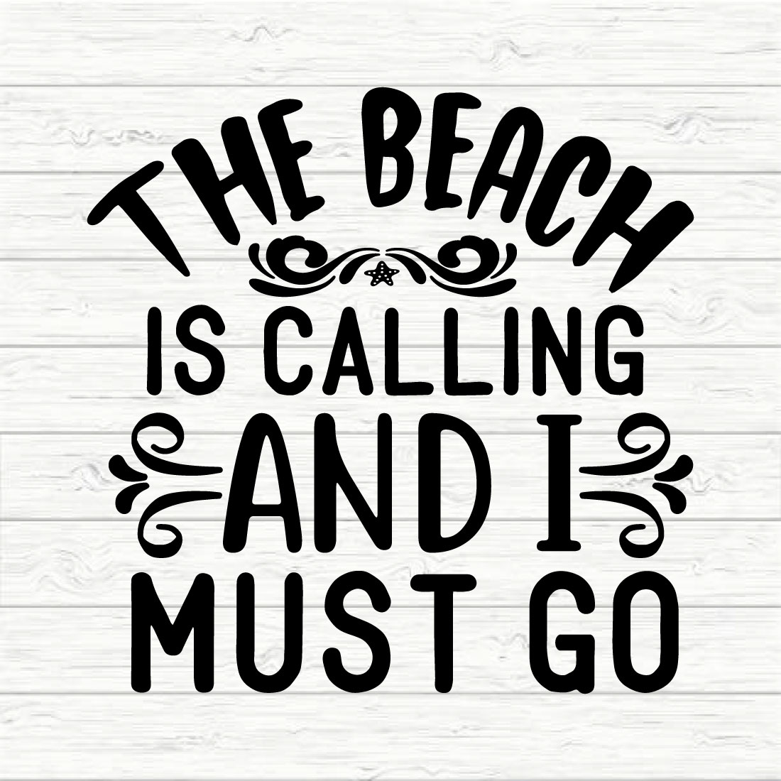 The Beach Is Calling And I Must Go preview image.