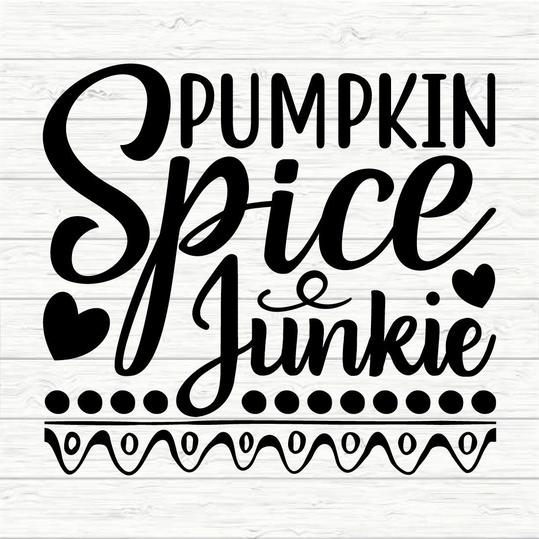 Pumpkin spice junkie cover image.