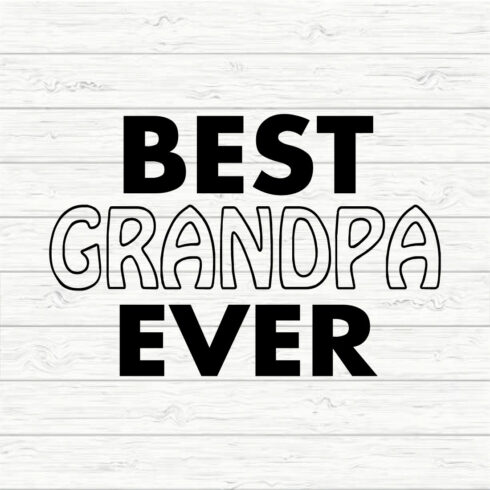 Best grandpa ever cover image.