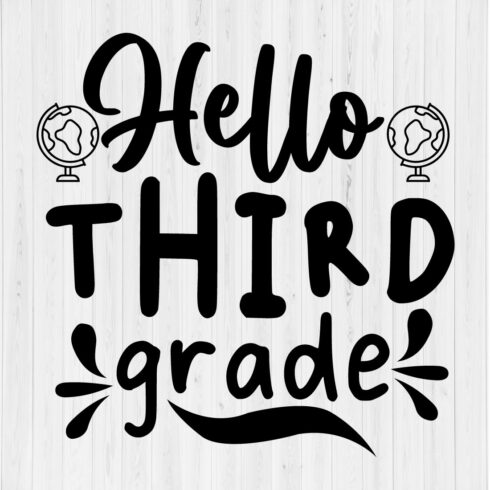 Hello Third grade cover image.