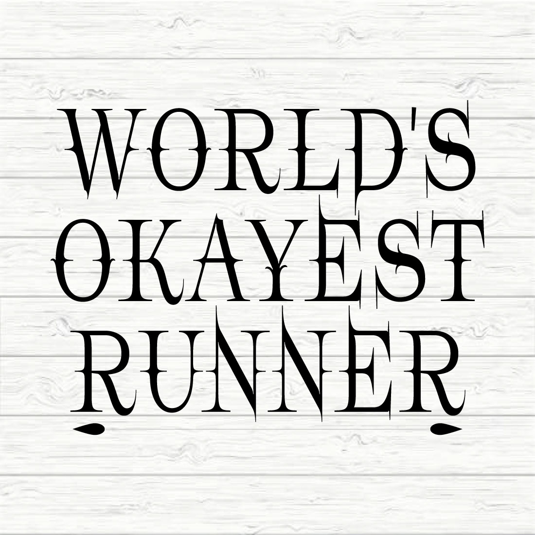 World's Okayest Runner cover image.