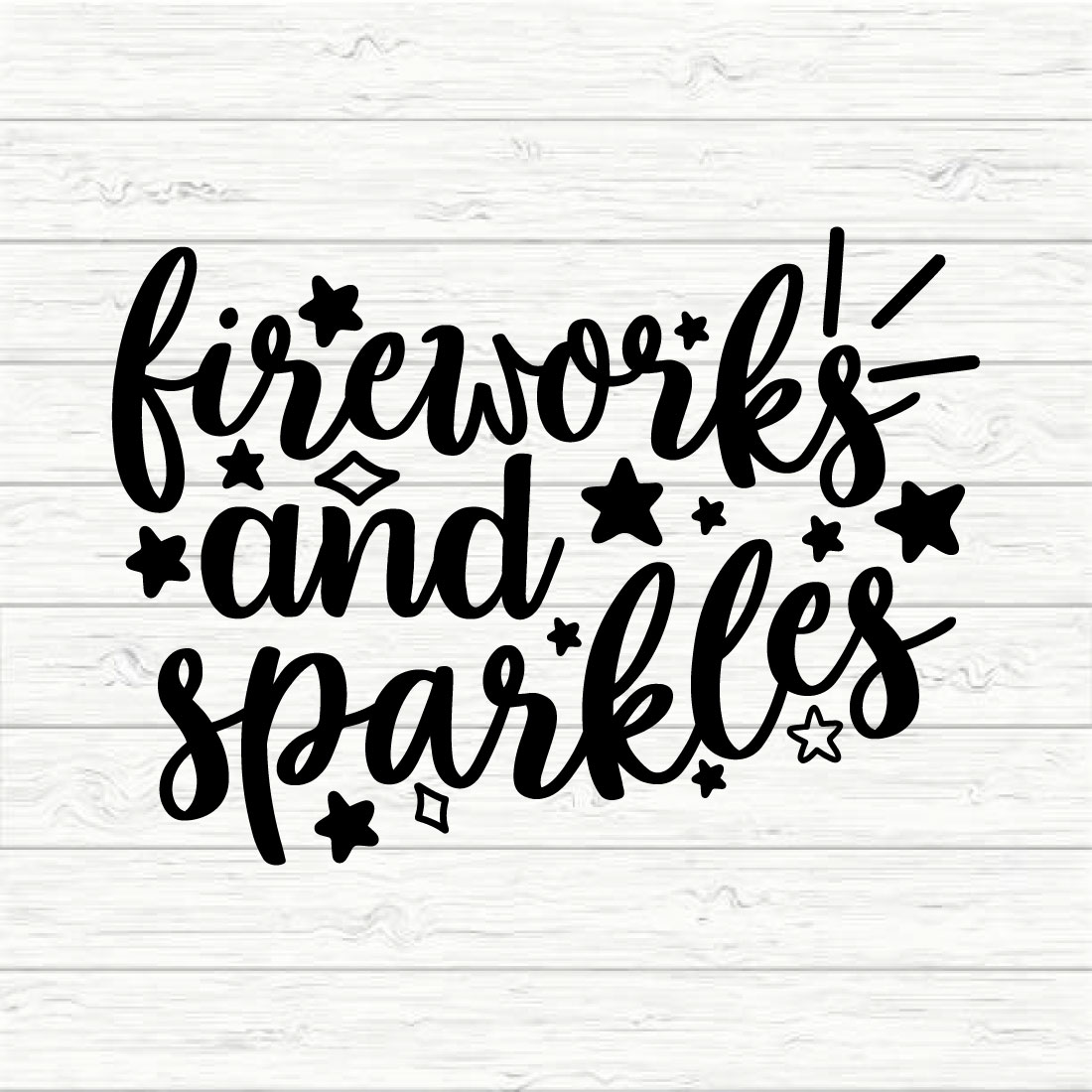 Fireworks And Sparkles preview image.