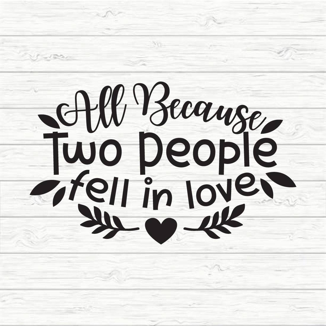 All Because Two People Fell In Love preview image.