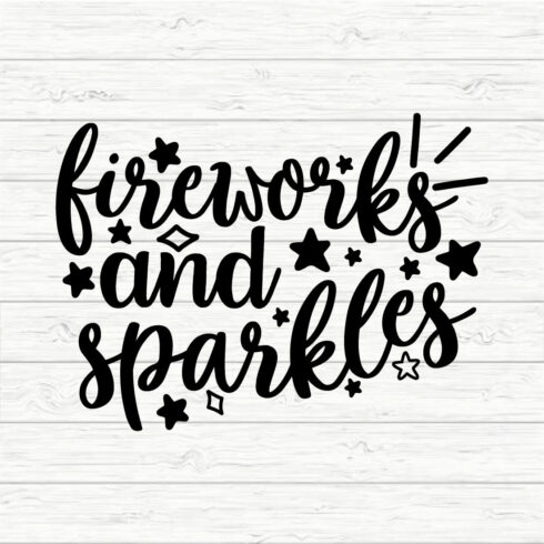 Fireworks And Sparkles cover image.