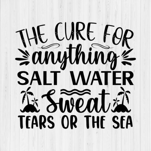 The Cure For Anything Salt Water Sweat Tears or the Sea cover image.