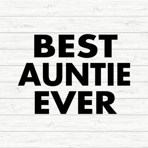 Best auntie ever cover image.