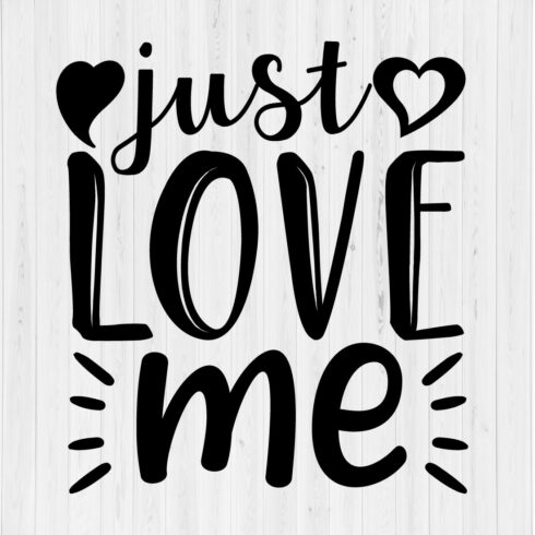 Just love me cover image.