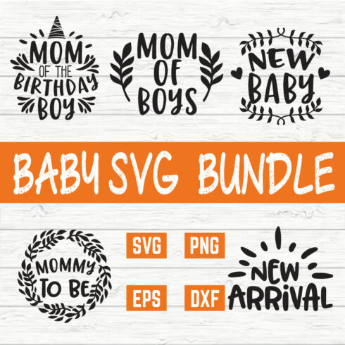 Baby Svg Bundle vol 8 cover image.