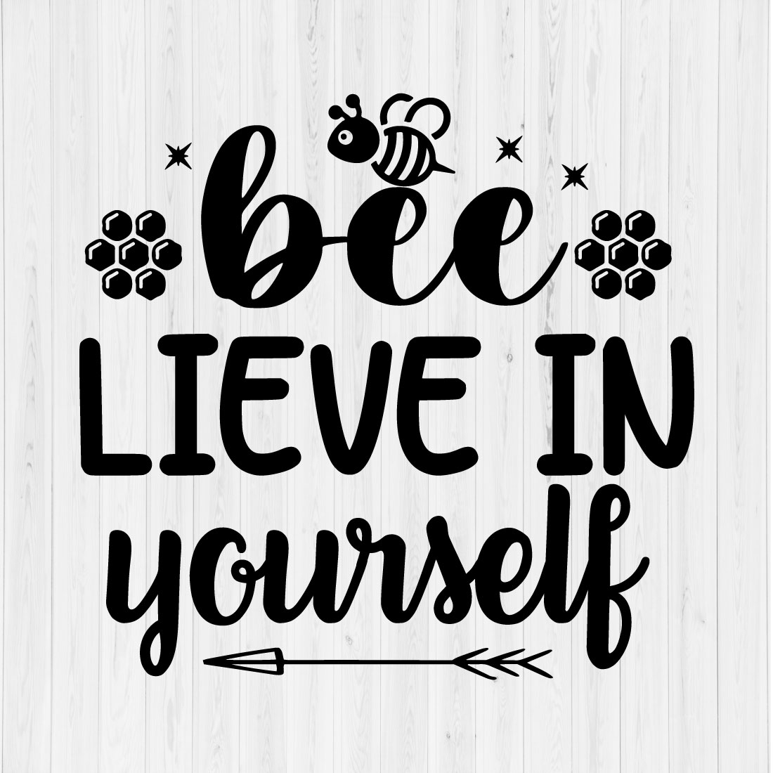 Bee lieve in yourself cover image.