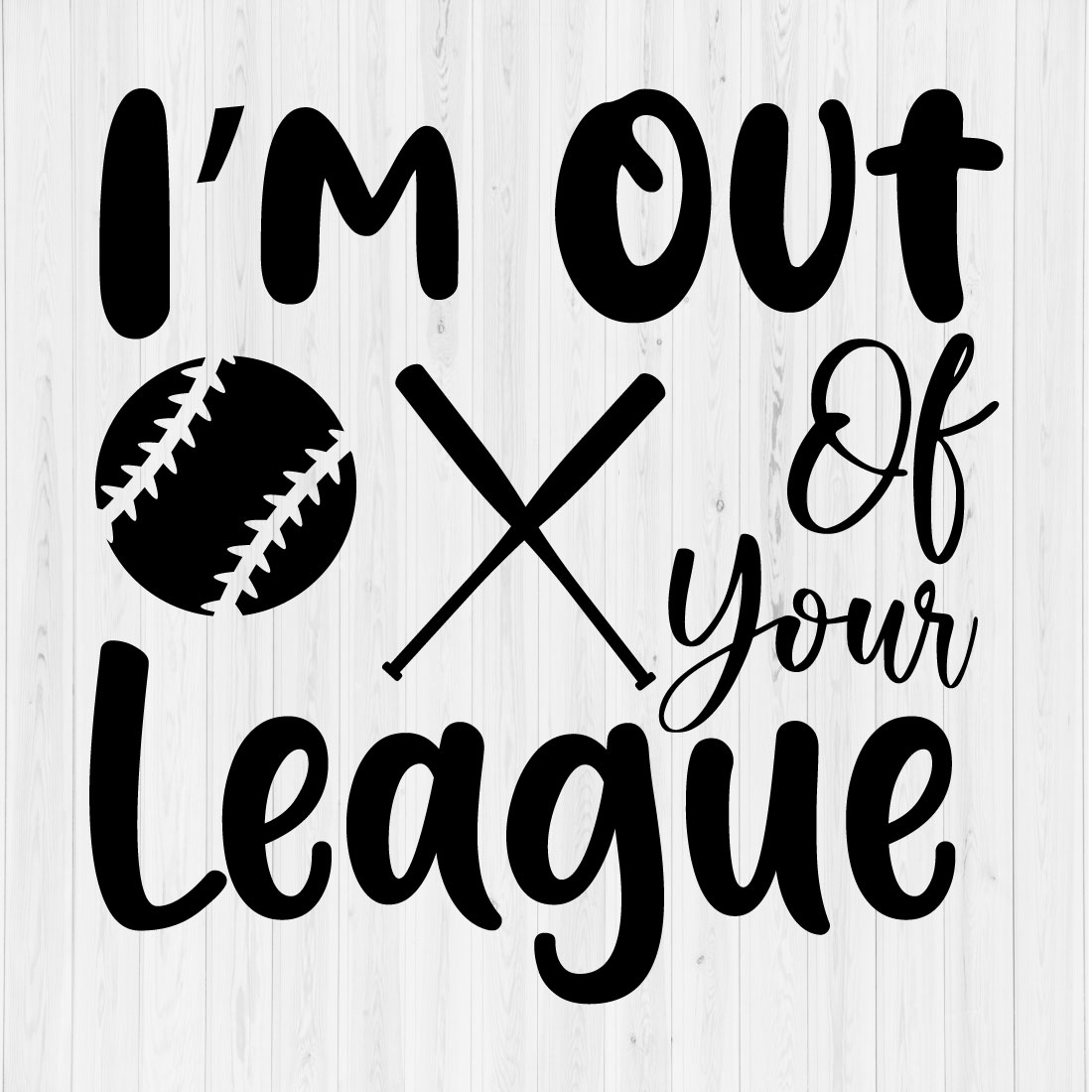 I'm out of your league preview image.