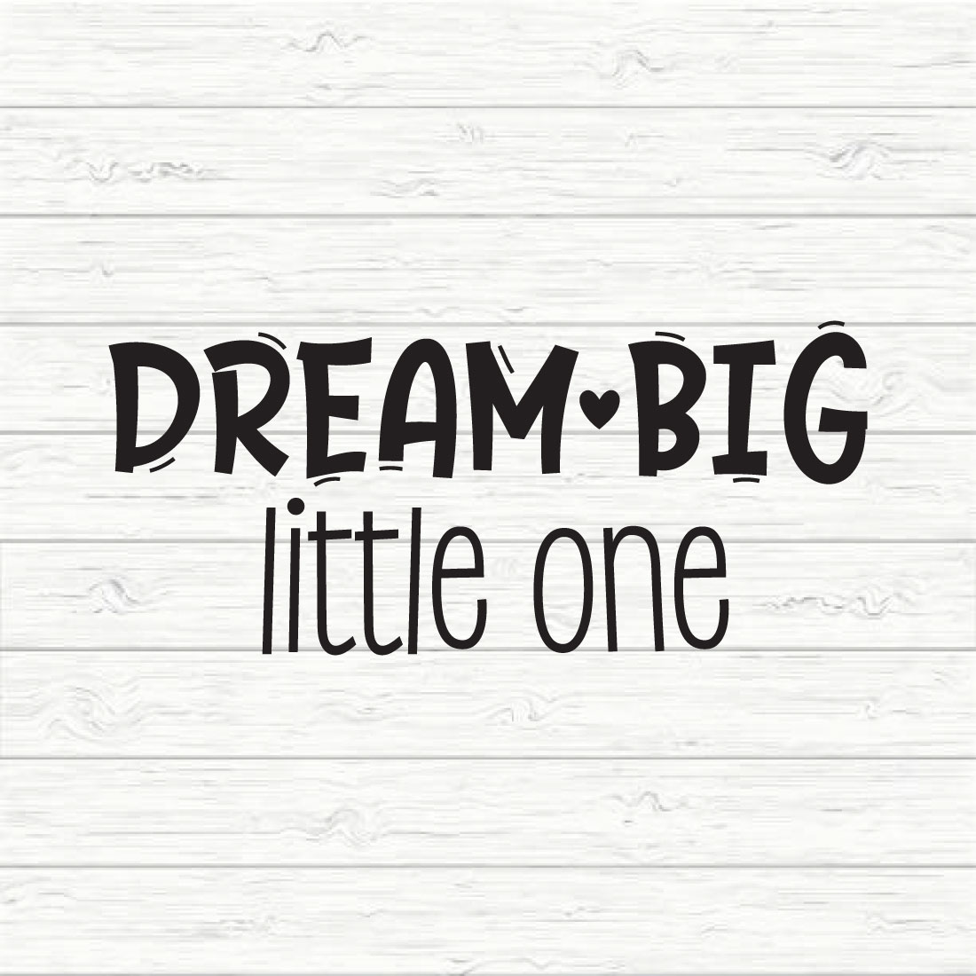 Dream Big Little One cover image.