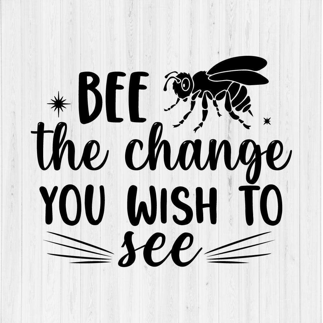 Bee the change you wish to see preview image.