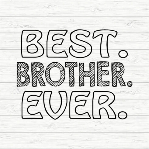 Best brother ever cover image.