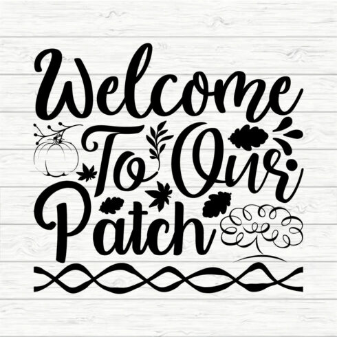 Welcome to our patch cover image.