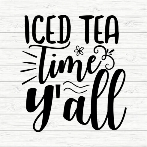 Iced Tea Time Y'all cover image.