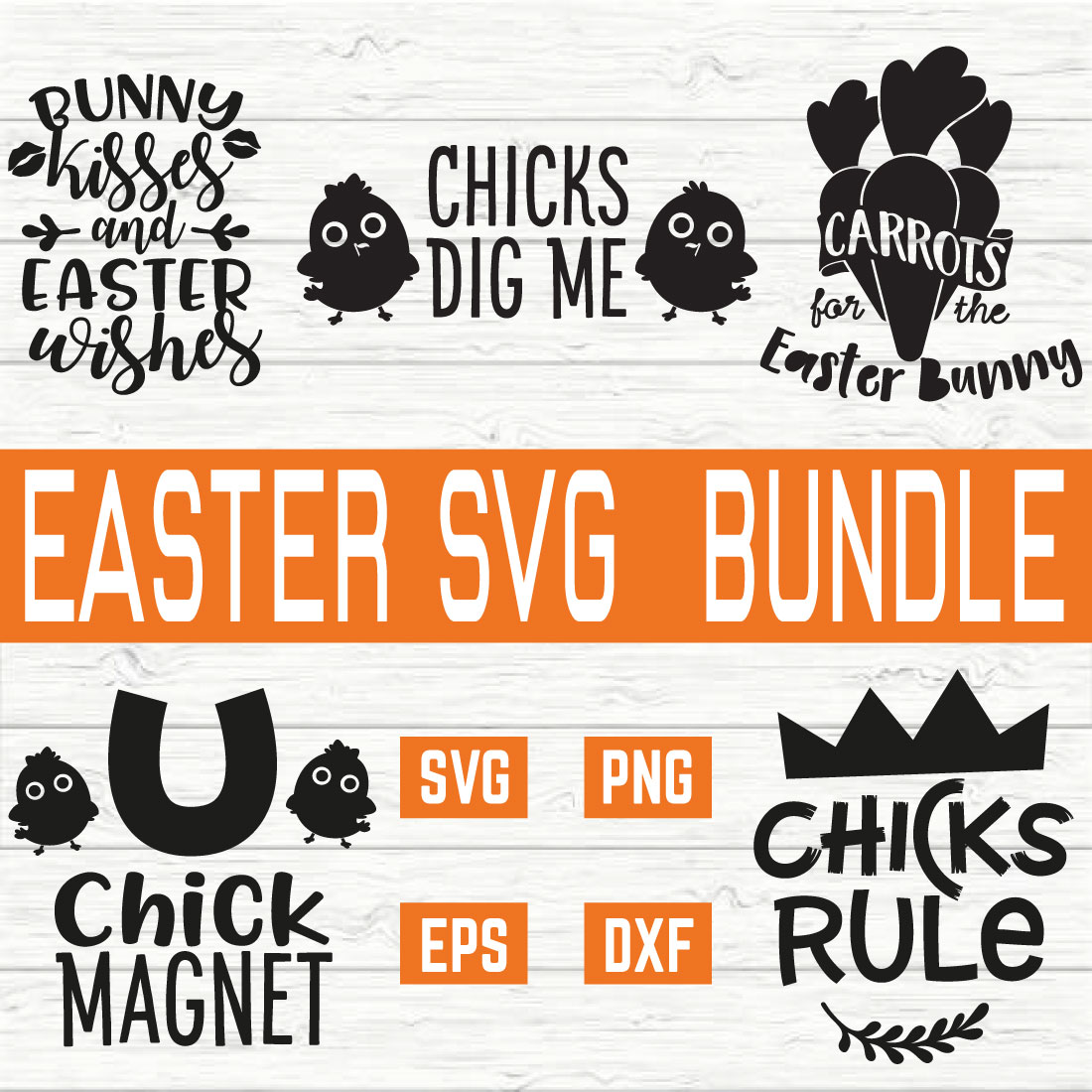 Easter Typography Bundle vol 3 cover image.