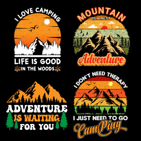 Best Camping T-shirt, Tshirt, t shirt Design cover image.