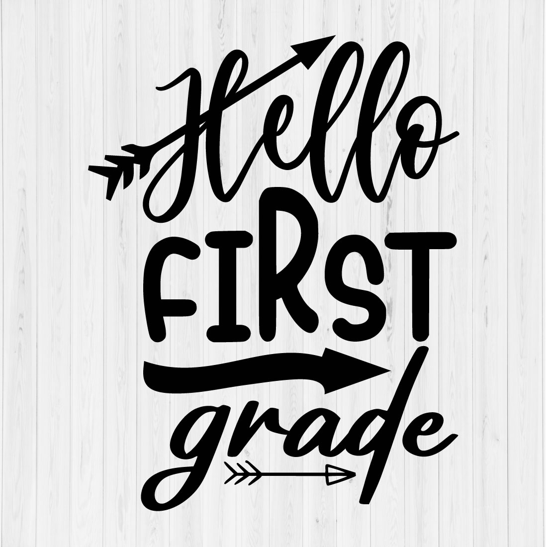 Hello first grade preview image.