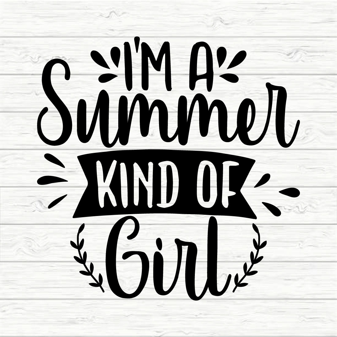 I'm A Summer Kind Of Girl preview image.