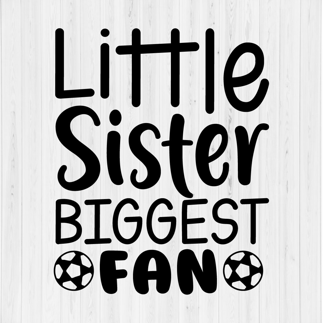 Little Sister Biggest Fan cover image.