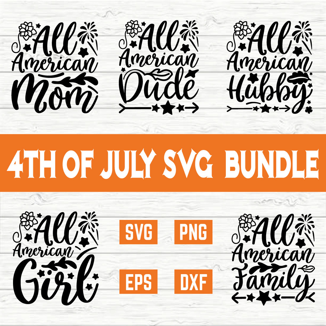 4th Of July T shirt Bundle Vol 2 cover image.