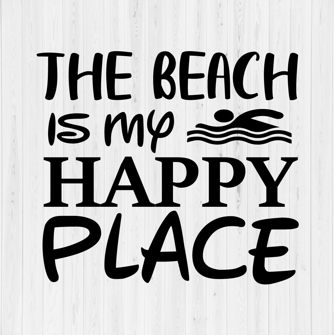 The Beach is my Happy Place preview image.