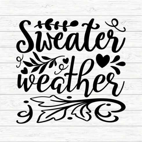 Sweater weather cover image.