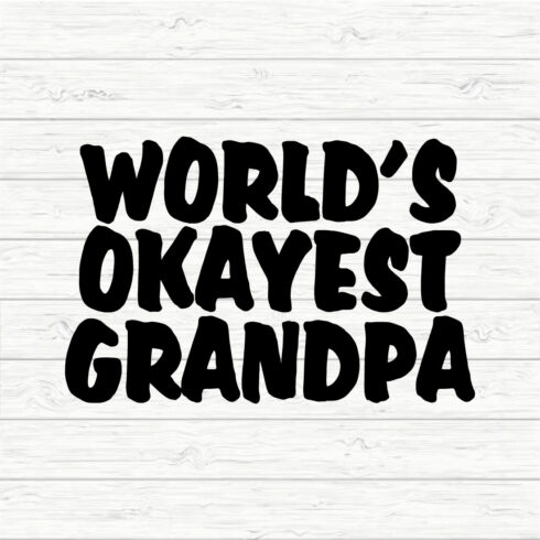 World's Okayest Grandpa cover image.