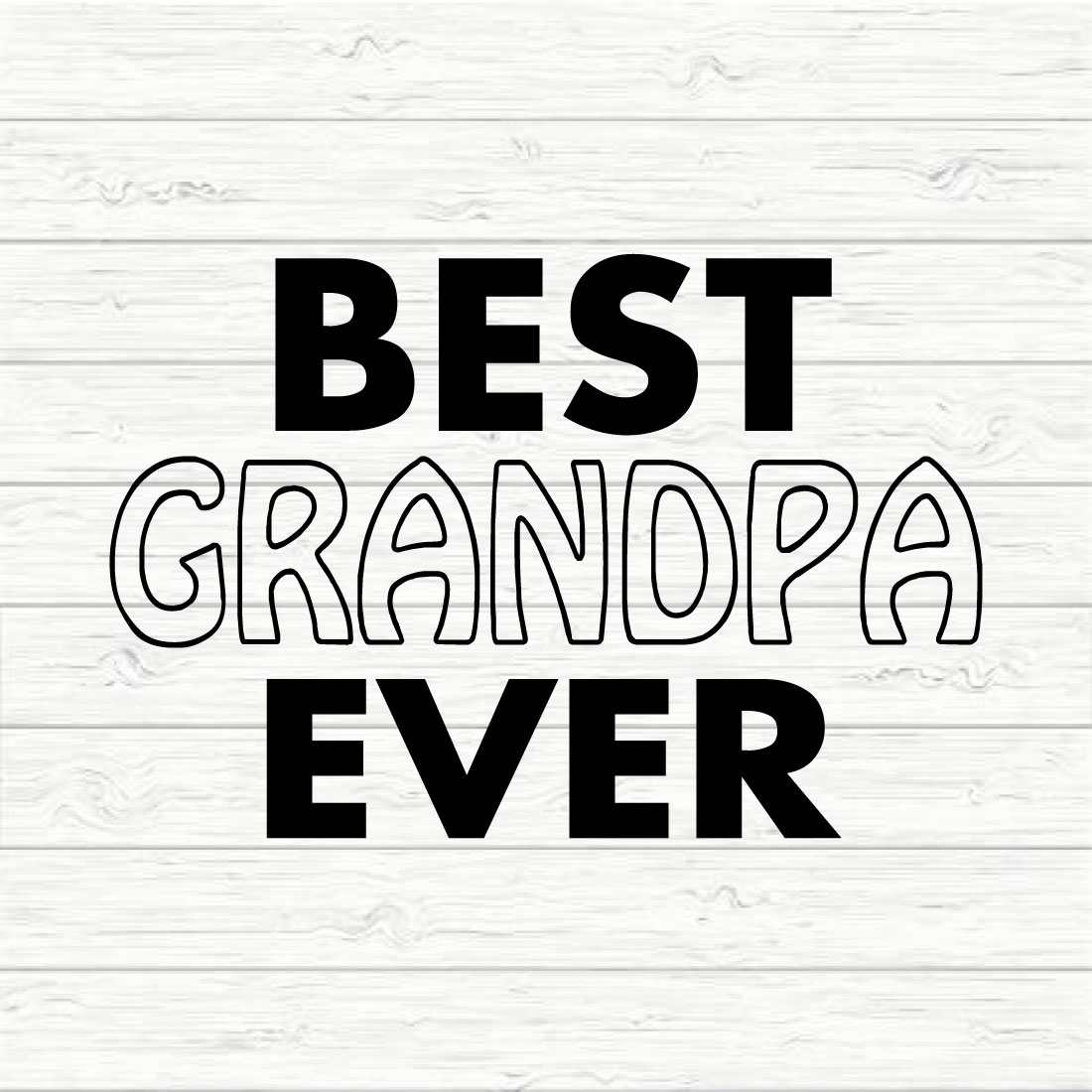 Best grandpa ever preview image.