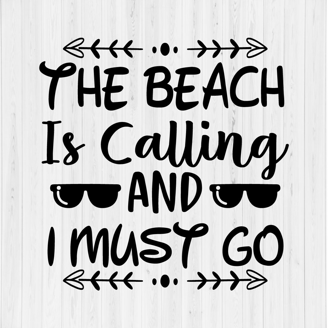 The Beach is Calling and I Must Go preview image.