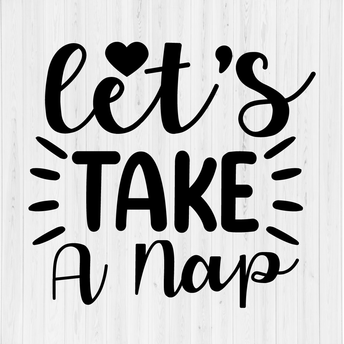 Let's Take A Nap cover image.