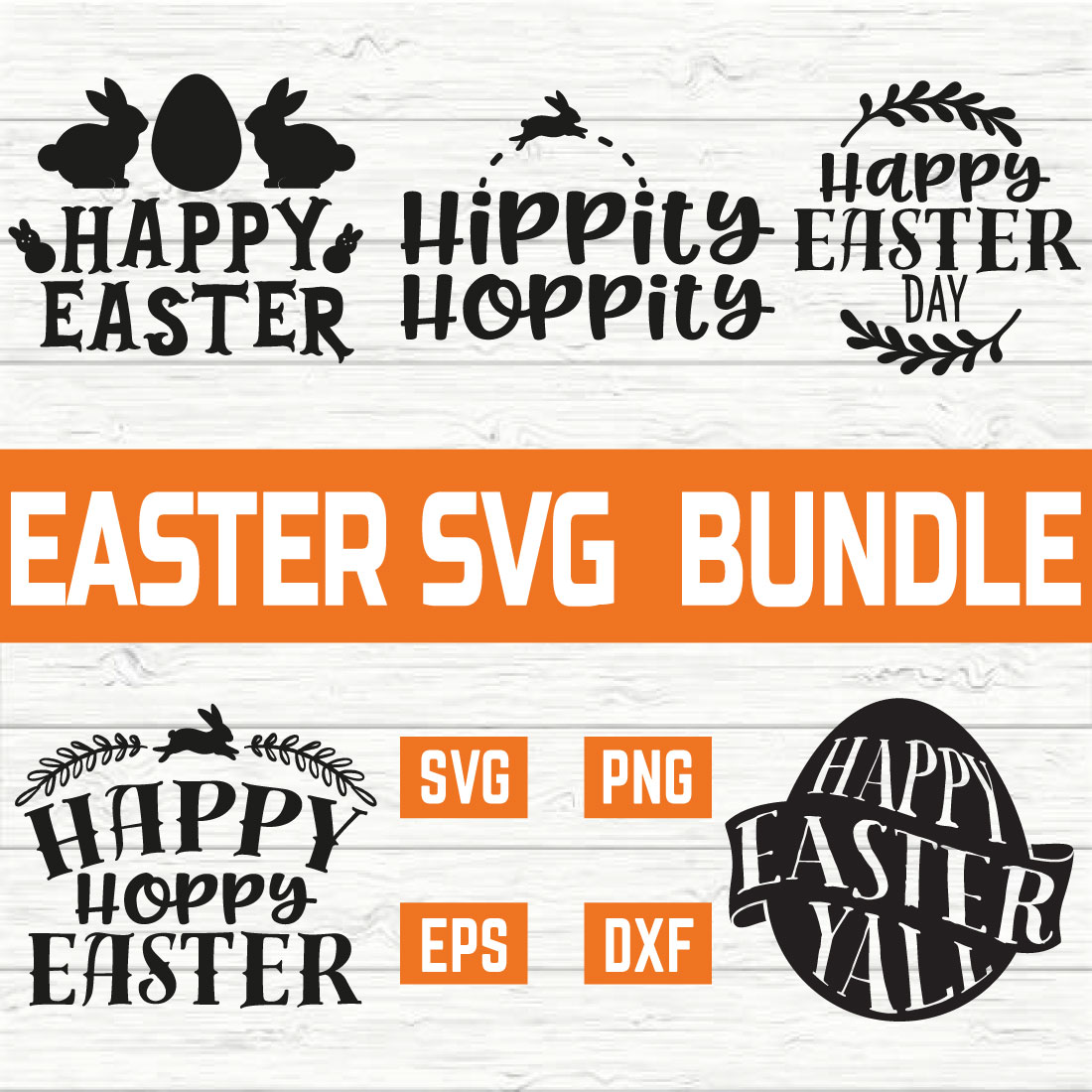 Easter T Shirt Design Bundle vol 9 preview image.