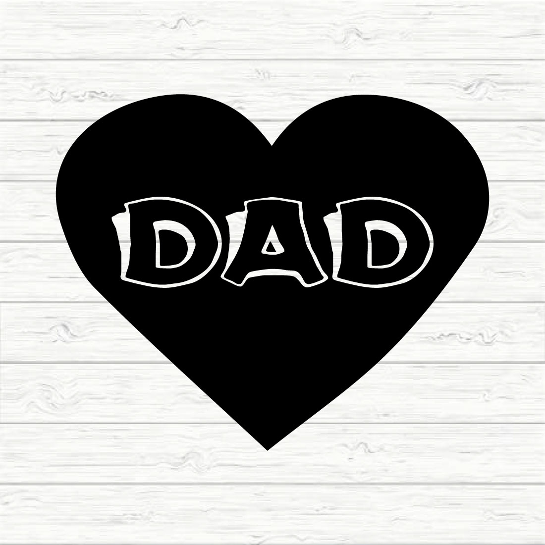 Dad Svg Design preview image.