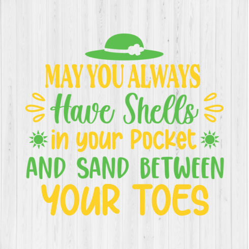 May You Always Have Shells in your Pocket and Sand Between your Toes cover image.