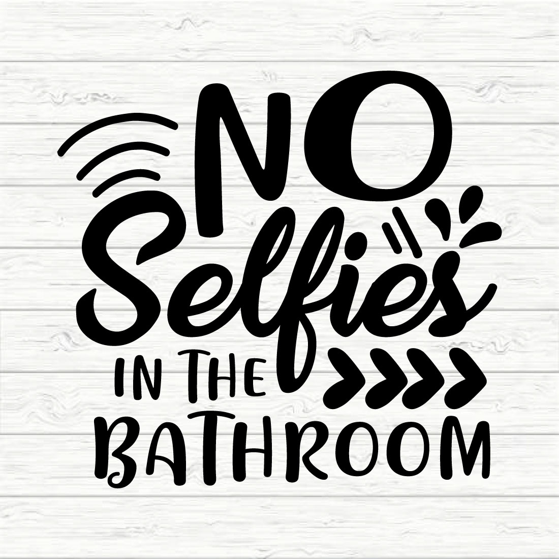 No Selfies In The Bathroom preview image.