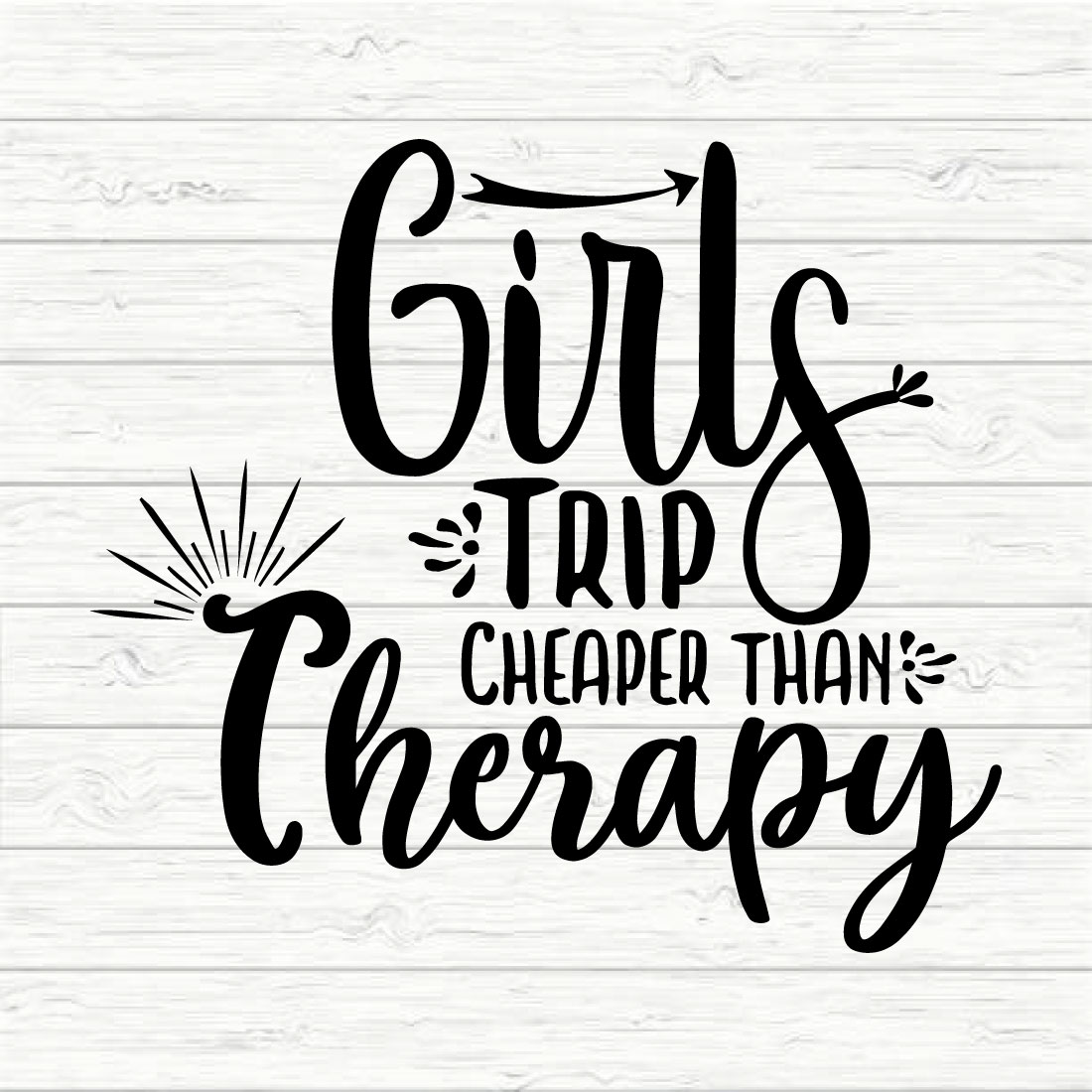 Girls Trip Cheaper Than Therapy cover image.