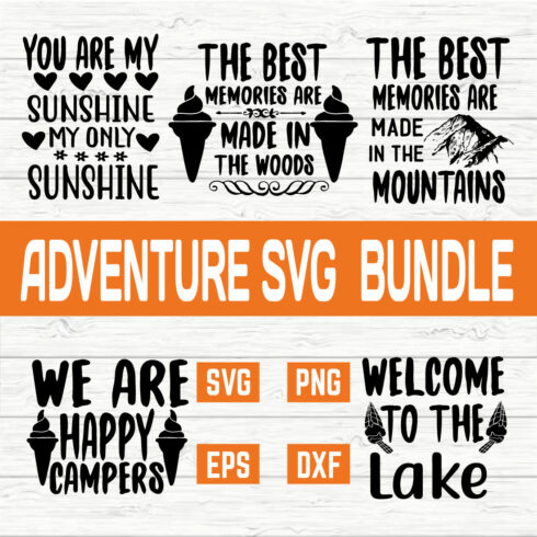 Adventure Svg Bundle vol 8 cover image.