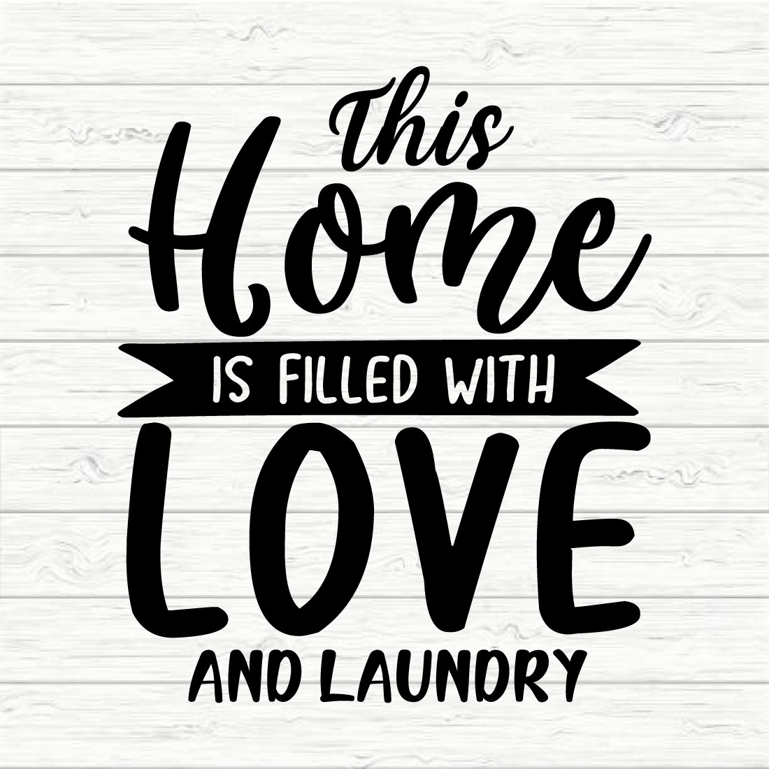 This Home Is Filled With Love And Laundry preview image.