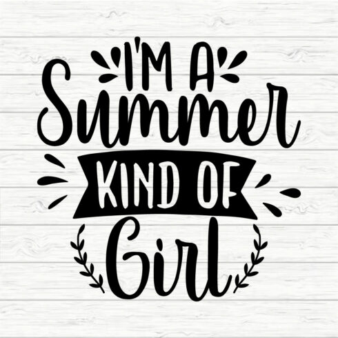 I'm A Summer Kind Of Girl cover image.