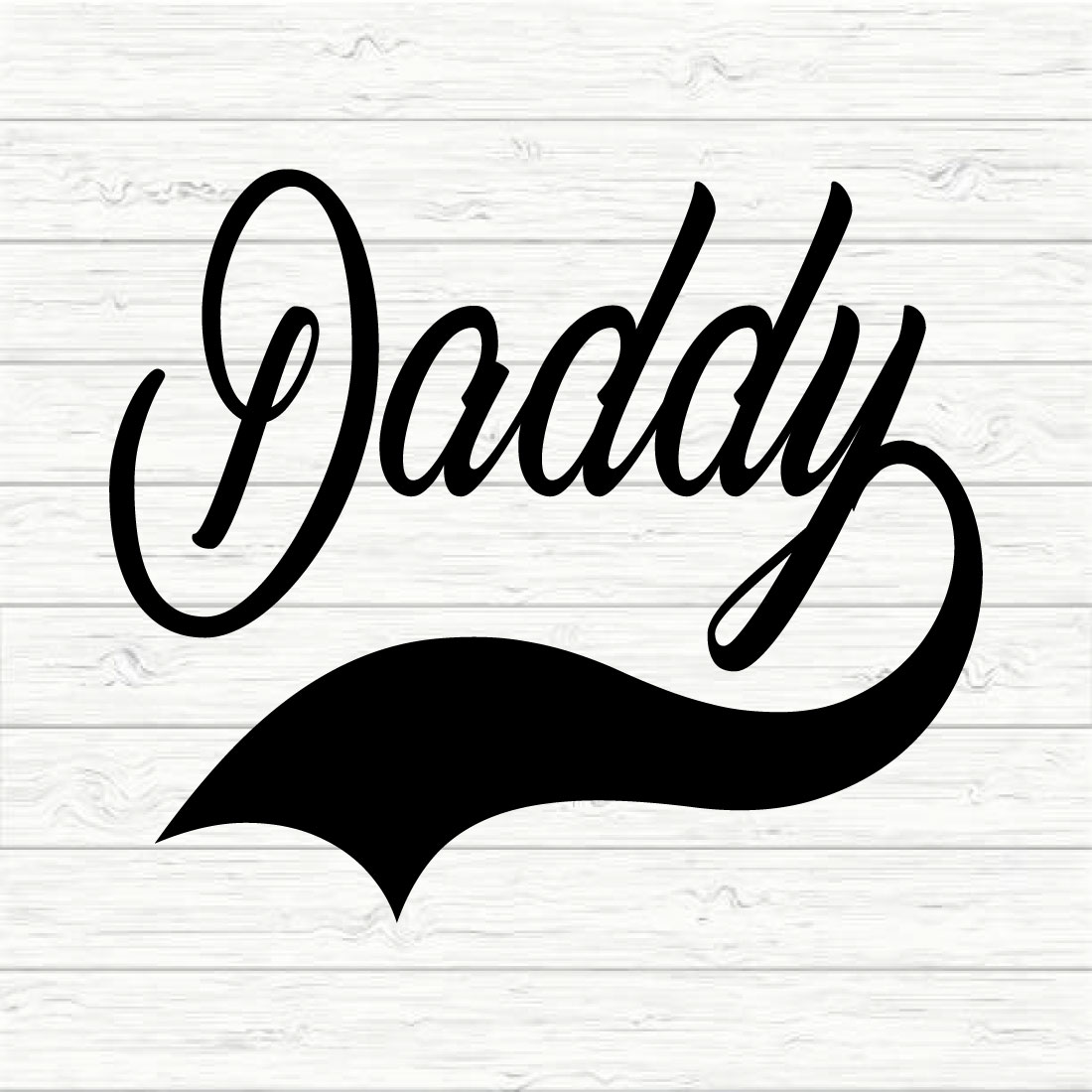 Daddy Svg Design preview image.