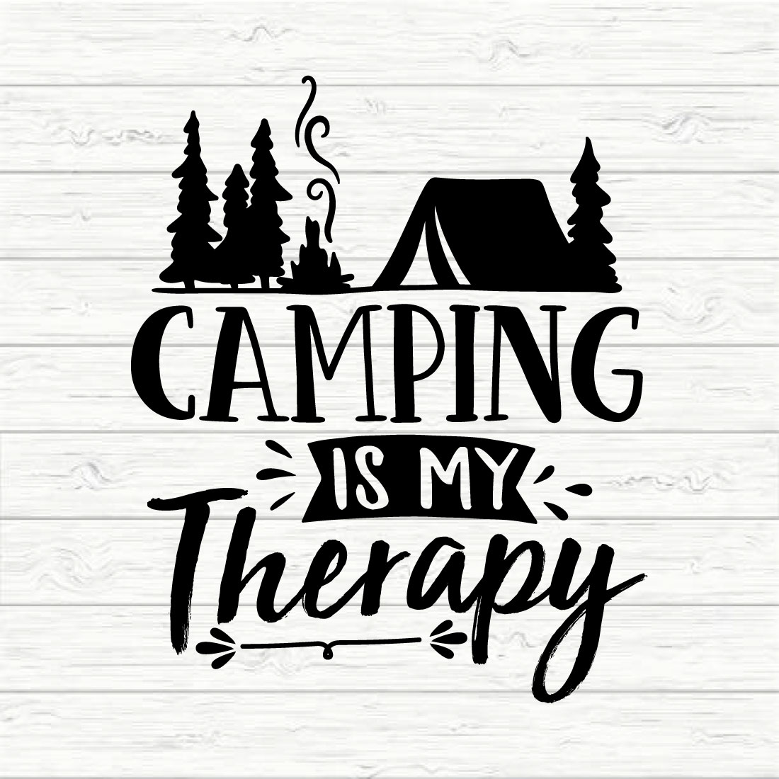 Camping Is My Therapy preview image.