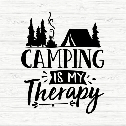 Camping Is My Therapy cover image.