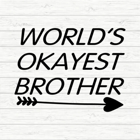World's Okayest Brother cover image.