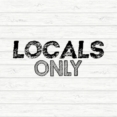 Locals Only cover image.