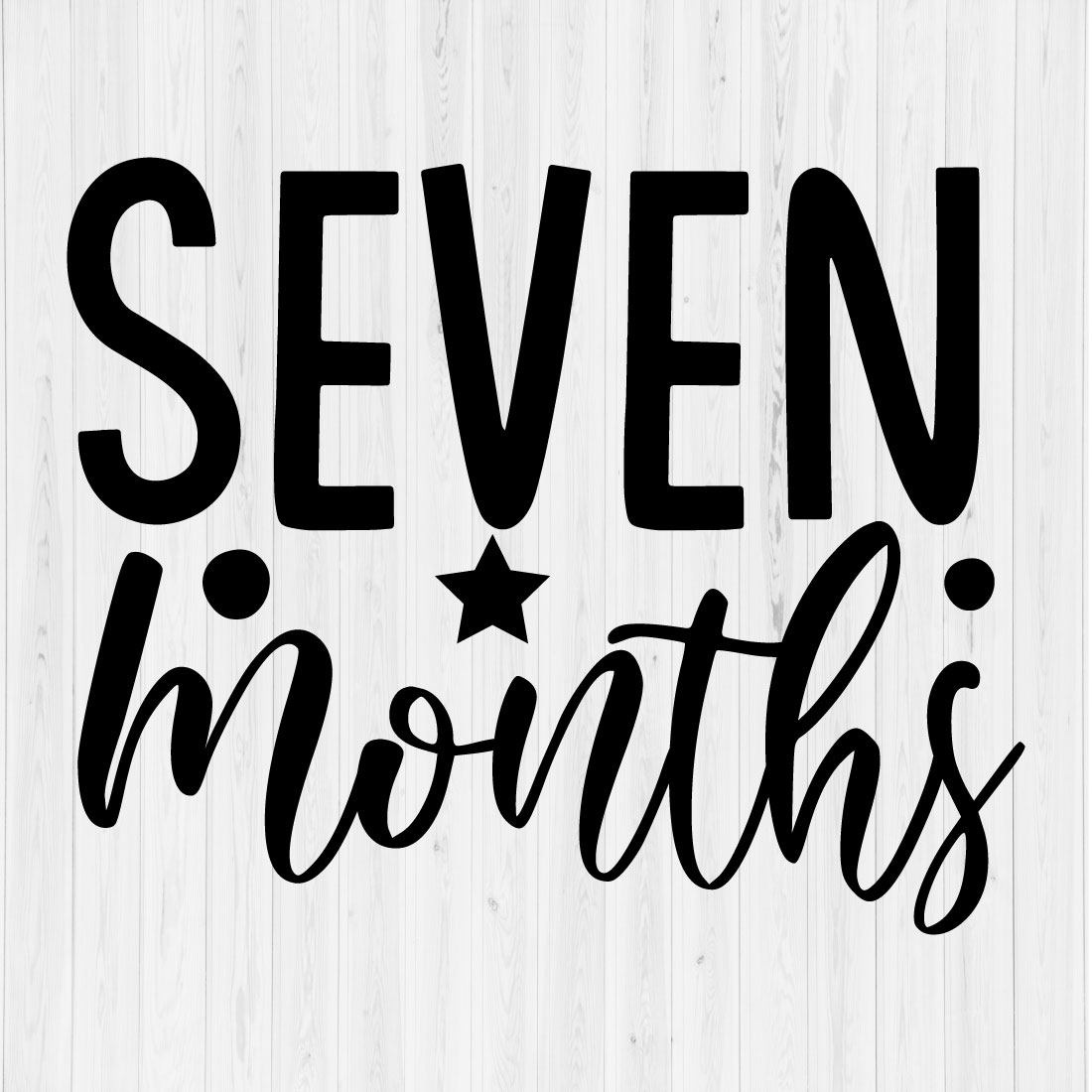 Seven months cover image.