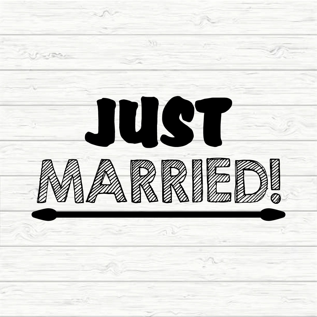 Just Married cover image.